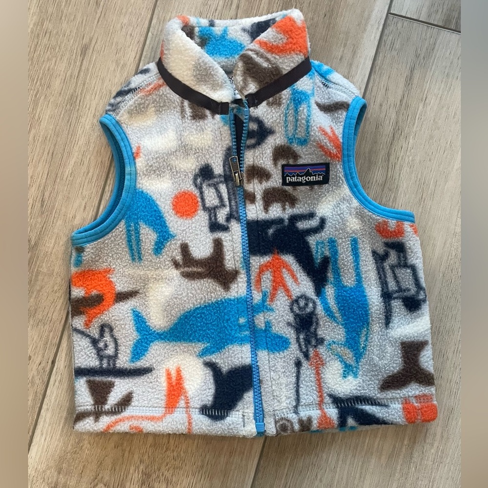 Baby Patagonia Fleece Vest